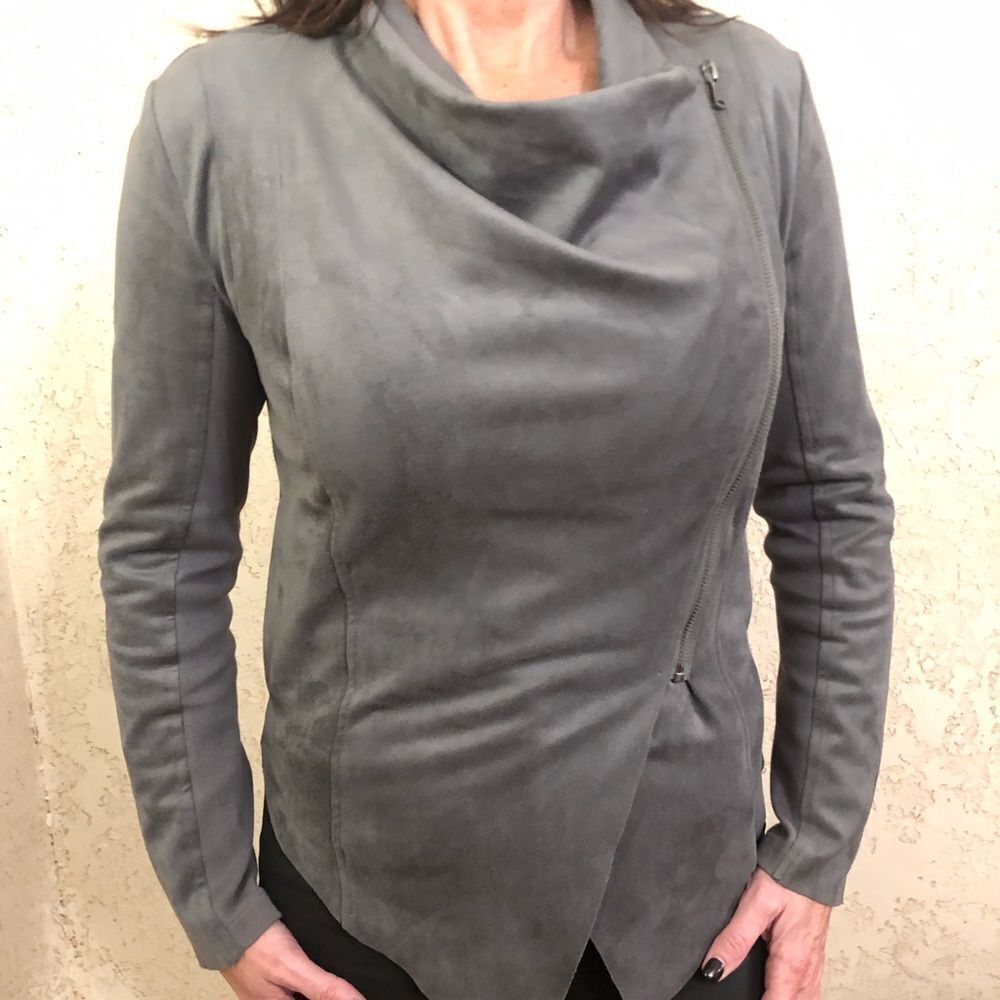 Vigoss grey suede Jacket